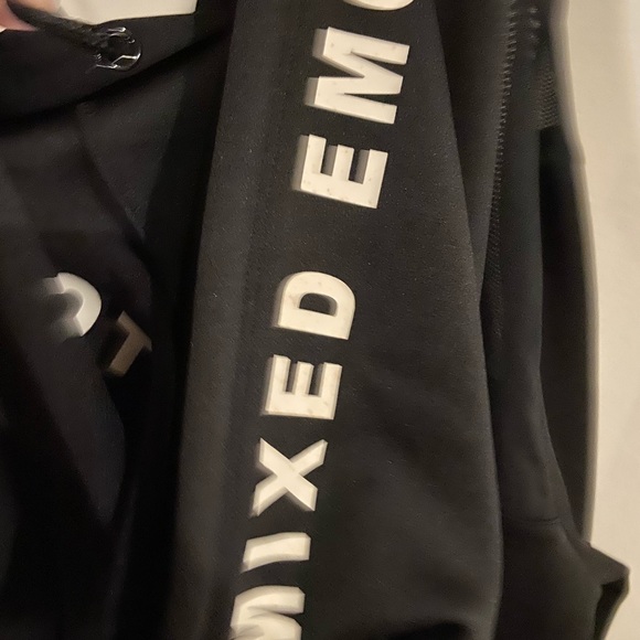 F21 crop black sweater - Picture 2 of 3